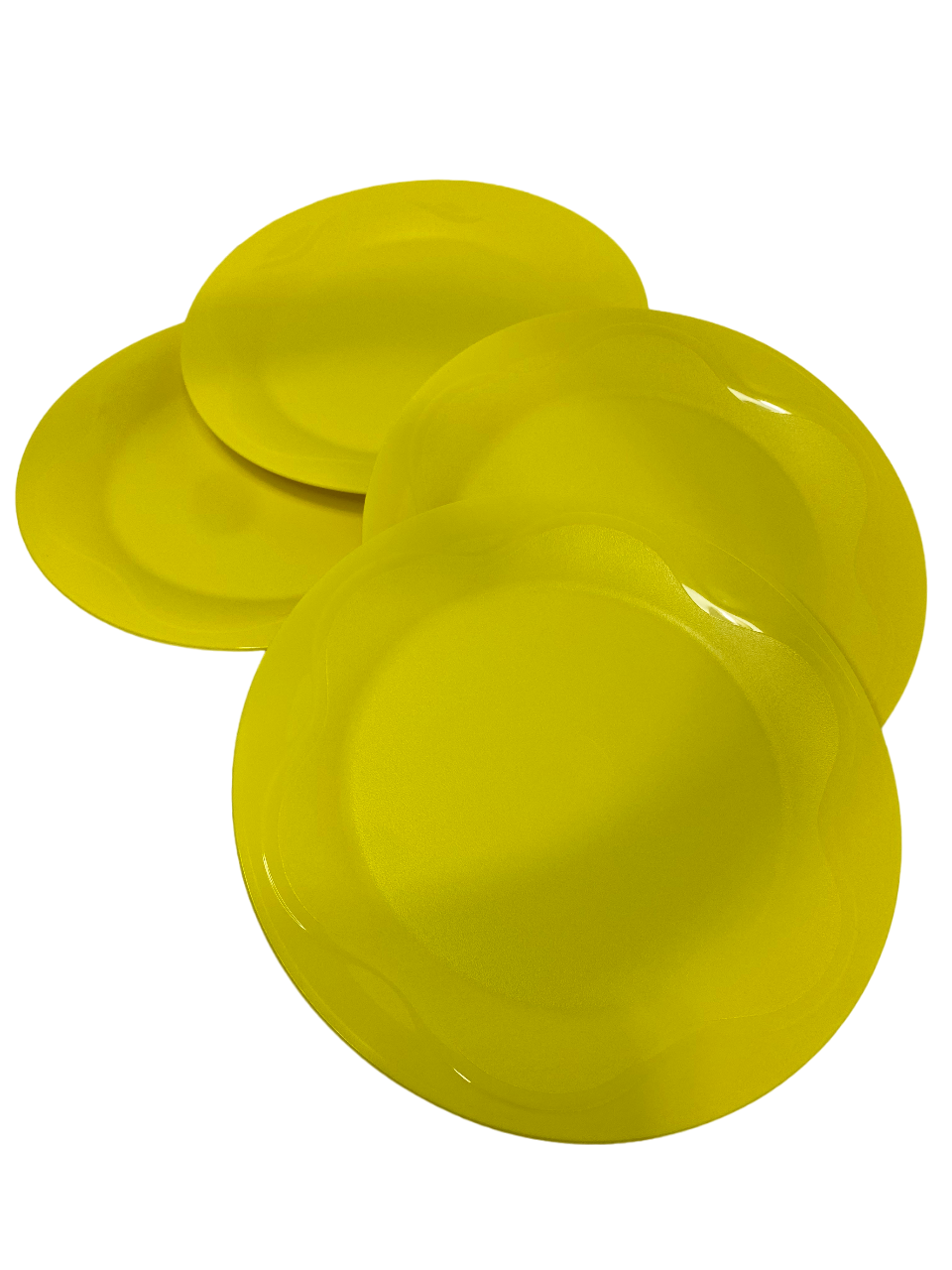 Platos para Postre Floresta (4 piezas)