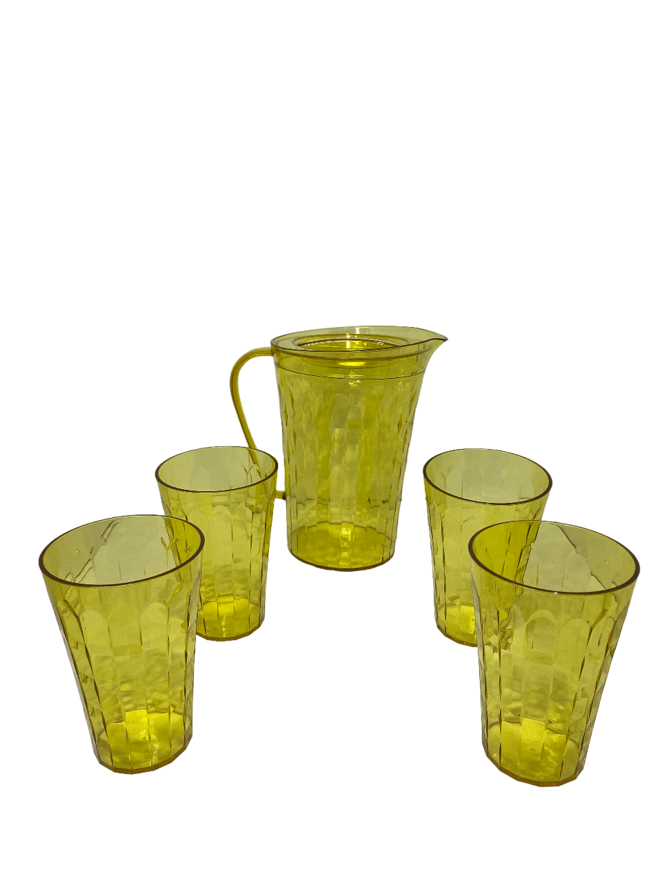 Jarra con vasos Prisma