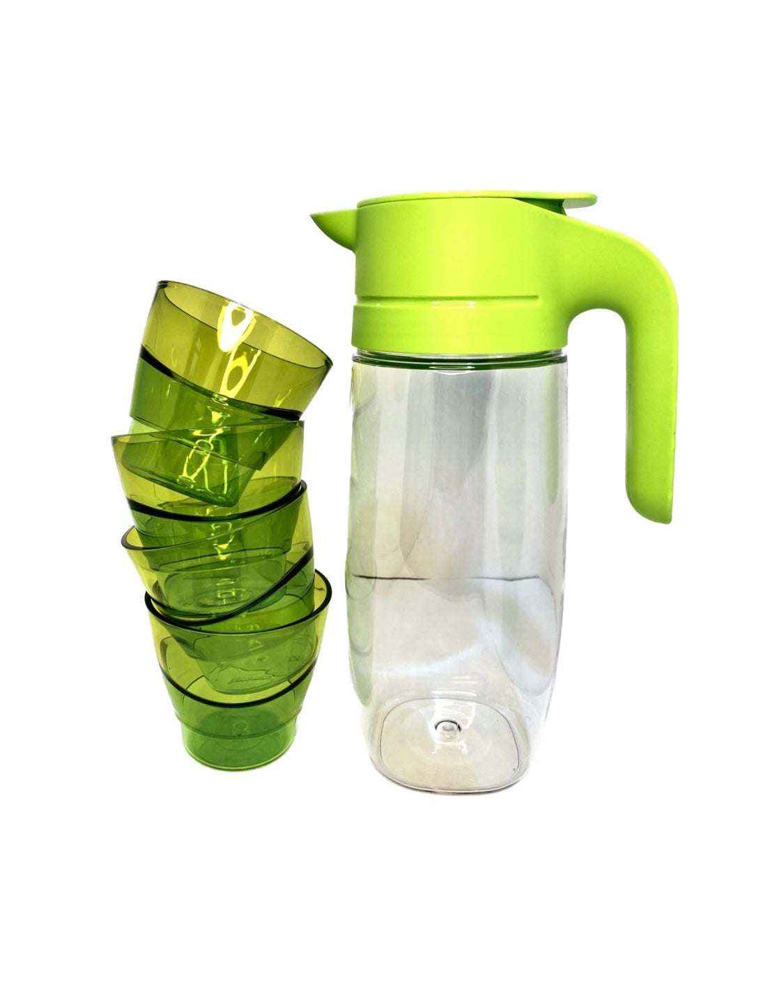 Jarra Crystal con 4 vasos Luxury