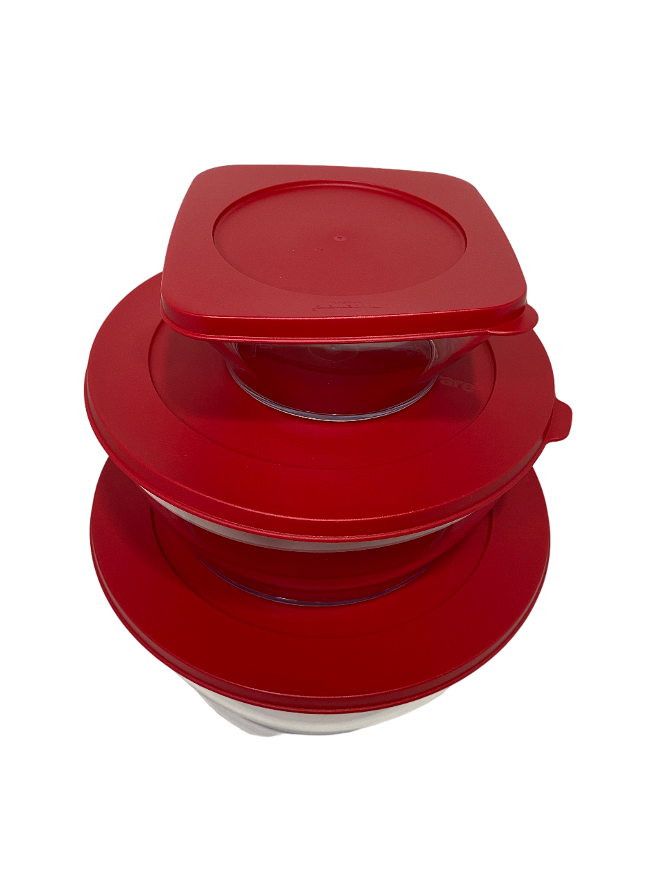 Paquete Crystalware Redondo (3 piezas)