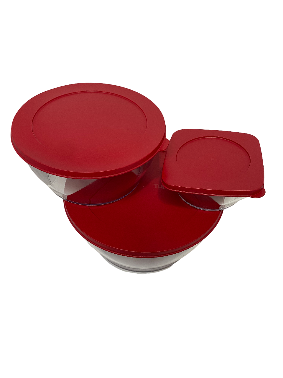 Paquete Crystalware Redondo (3 piezas)