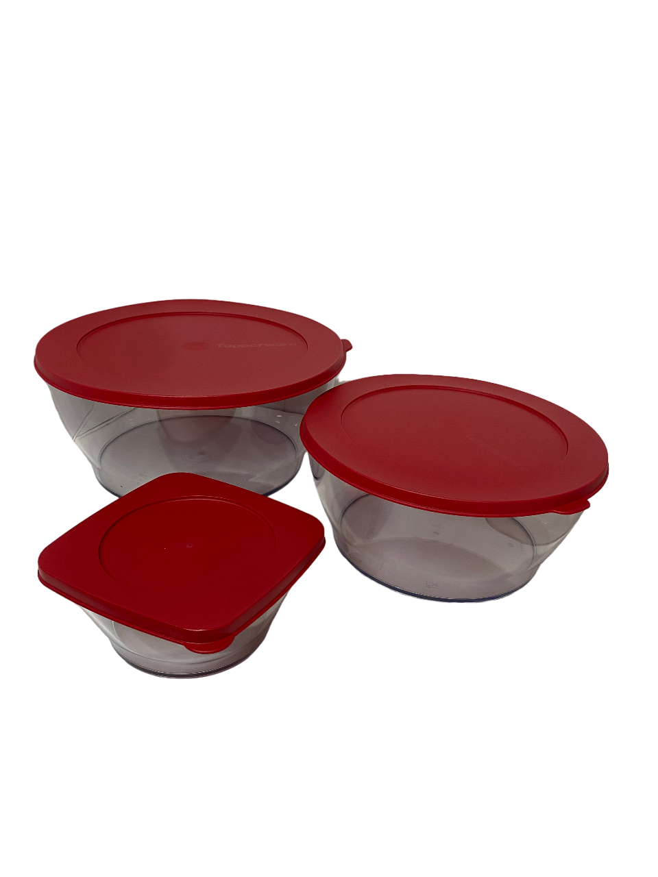 Paquete Crystalware Redondo (3 piezas)