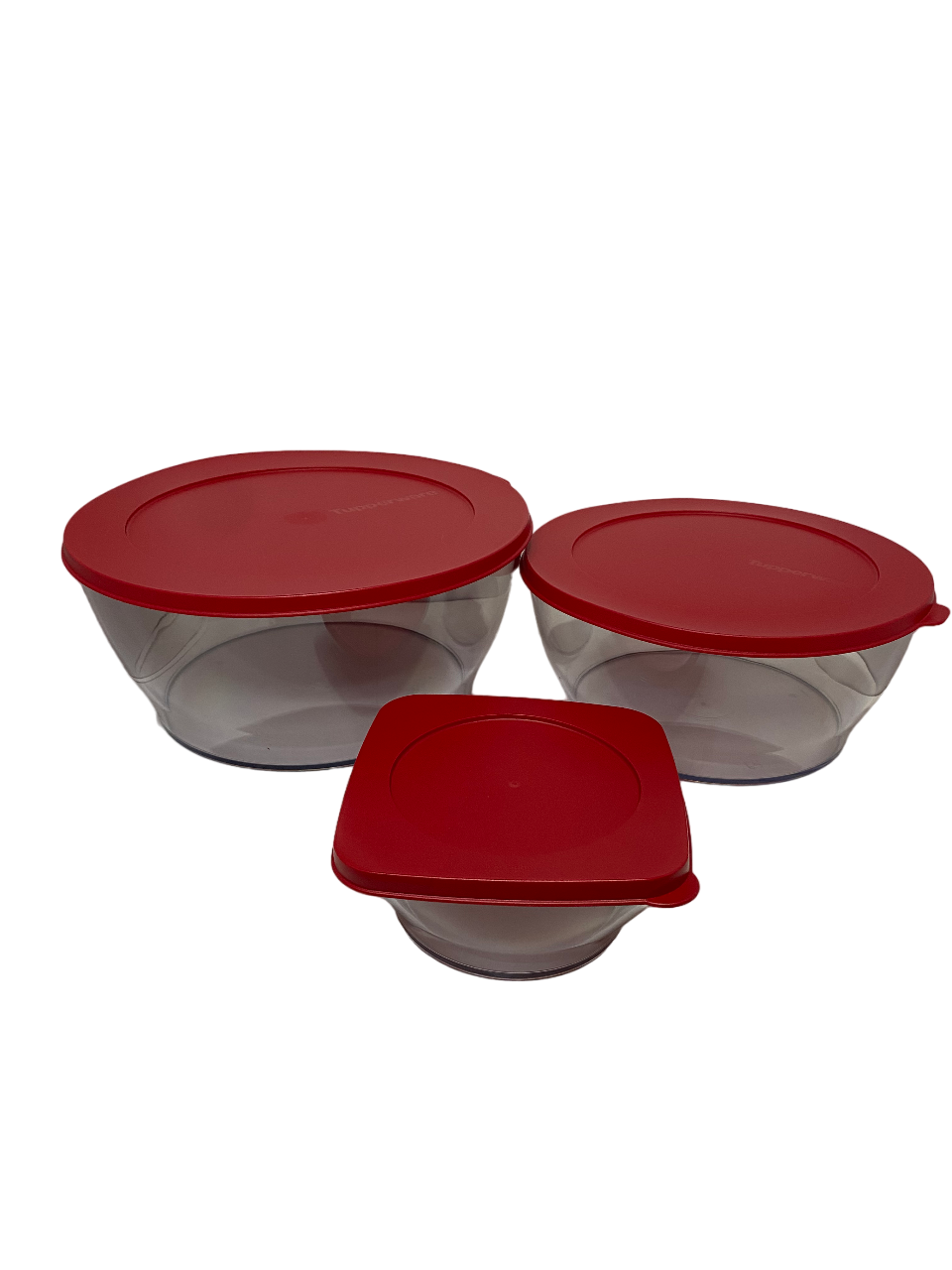 Paquete Crystalware Redondo (3 piezas)