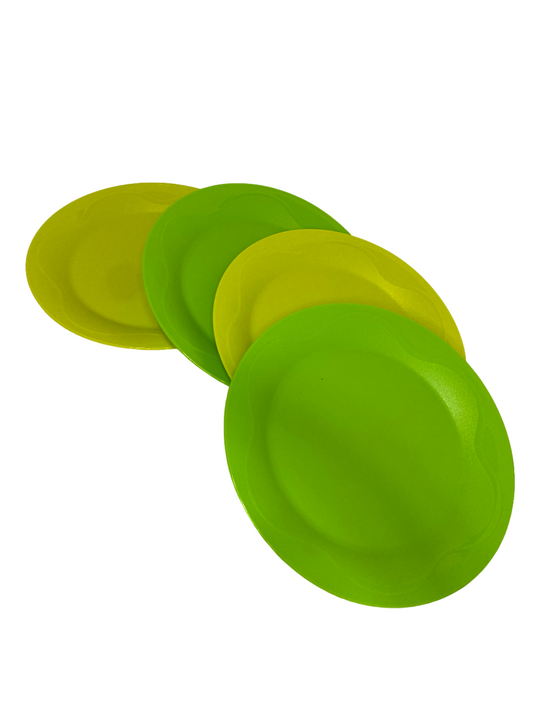 Platos para Postre Floresta (4 piezas)