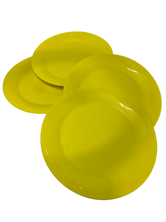 Platos para Postre Floresta (4 piezas)