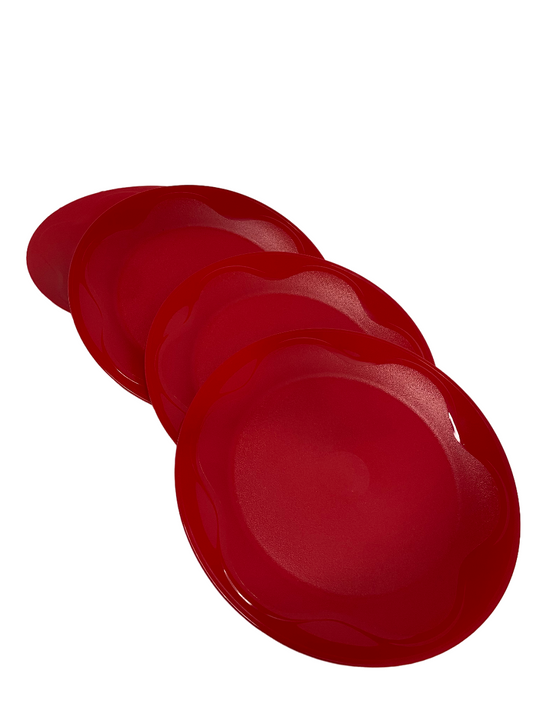 Platos para Postre Floresta (4 piezas)